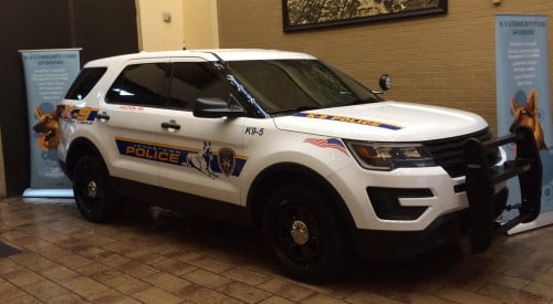 K9 Fund Donates its 3rd Police Vehicle