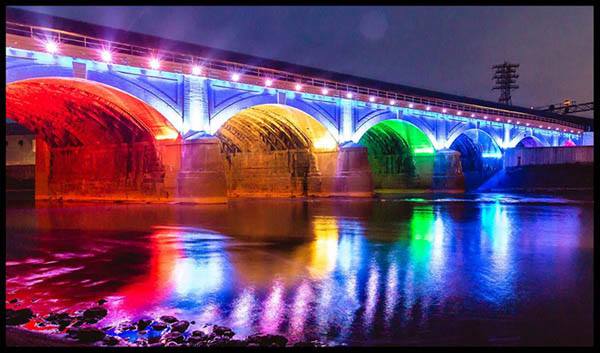 Johnstown's Stone Bridge Lights